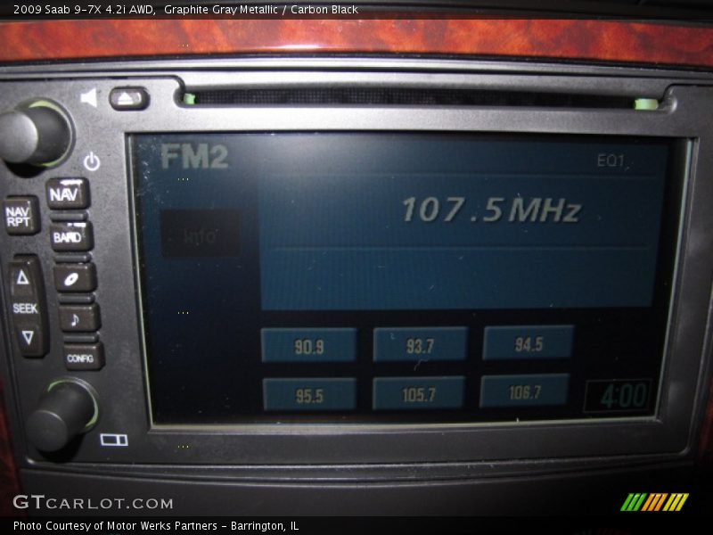 Graphite Gray Metallic / Carbon Black 2009 Saab 9-7X 4.2i AWD