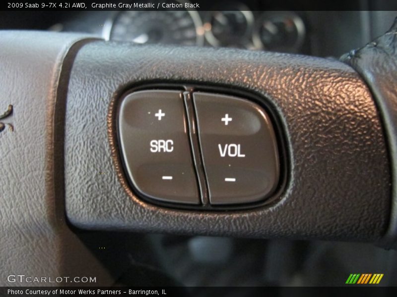 Graphite Gray Metallic / Carbon Black 2009 Saab 9-7X 4.2i AWD
