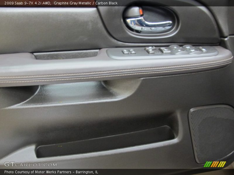 Graphite Gray Metallic / Carbon Black 2009 Saab 9-7X 4.2i AWD
