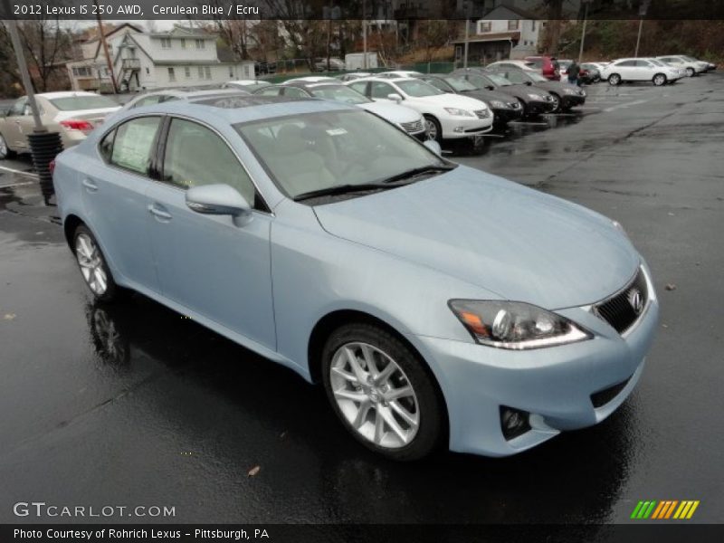 Front 3/4 View of 2012 IS 250 AWD