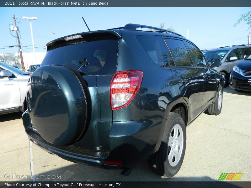  2011 RAV4 I4 Black Forest Metallic