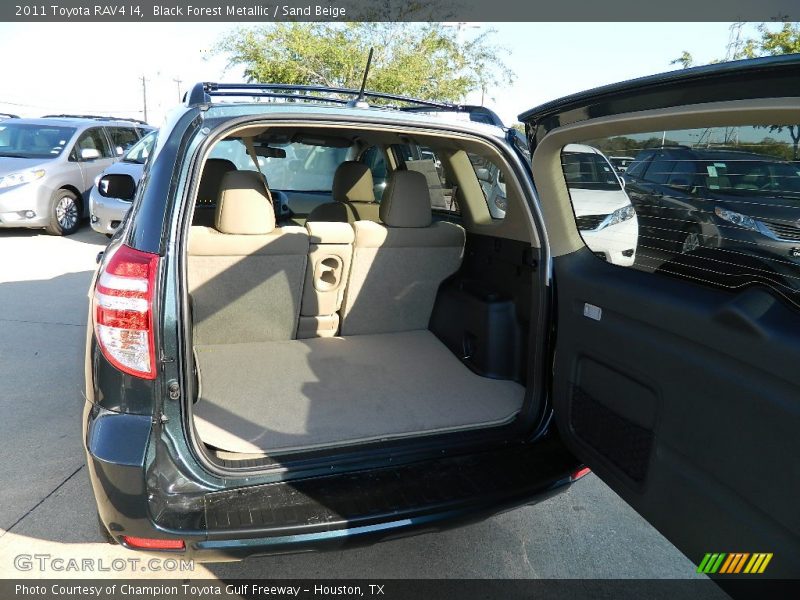 Black Forest Metallic / Sand Beige 2011 Toyota RAV4 I4