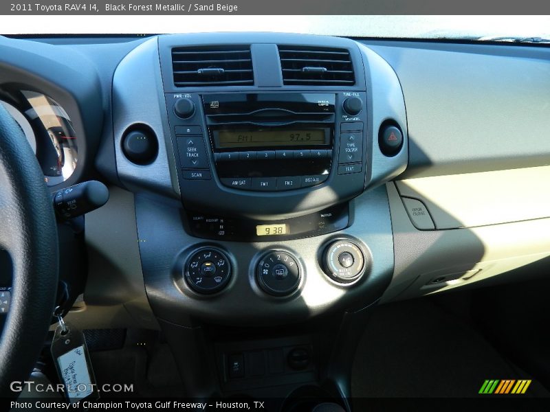 Black Forest Metallic / Sand Beige 2011 Toyota RAV4 I4