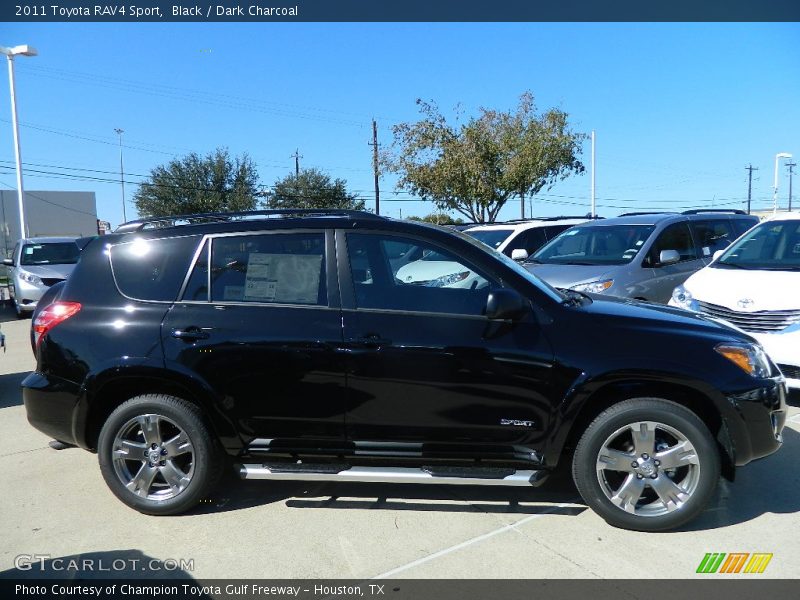 Black / Dark Charcoal 2011 Toyota RAV4 Sport