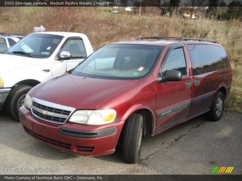 Medium Redfire Metallic / Neutral 2002 Chevrolet Venture