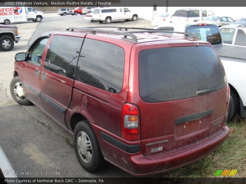 Medium Redfire Metallic / Neutral 2002 Chevrolet Venture