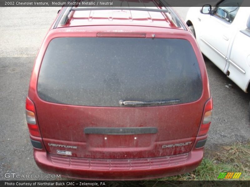 Medium Redfire Metallic / Neutral 2002 Chevrolet Venture