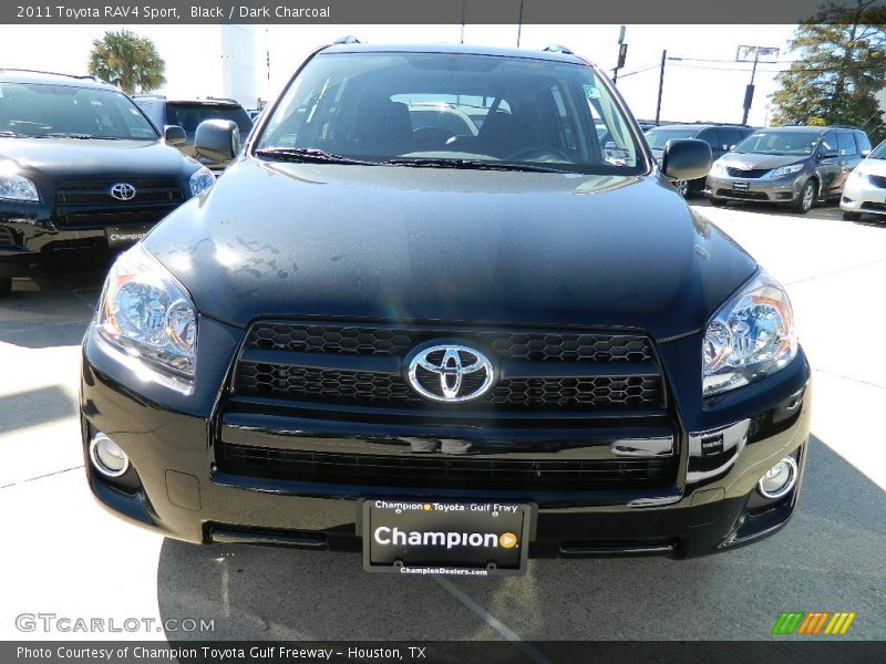 Black / Dark Charcoal 2011 Toyota RAV4 Sport