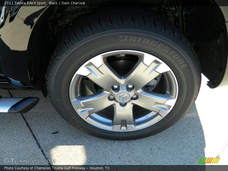 Black / Dark Charcoal 2011 Toyota RAV4 Sport