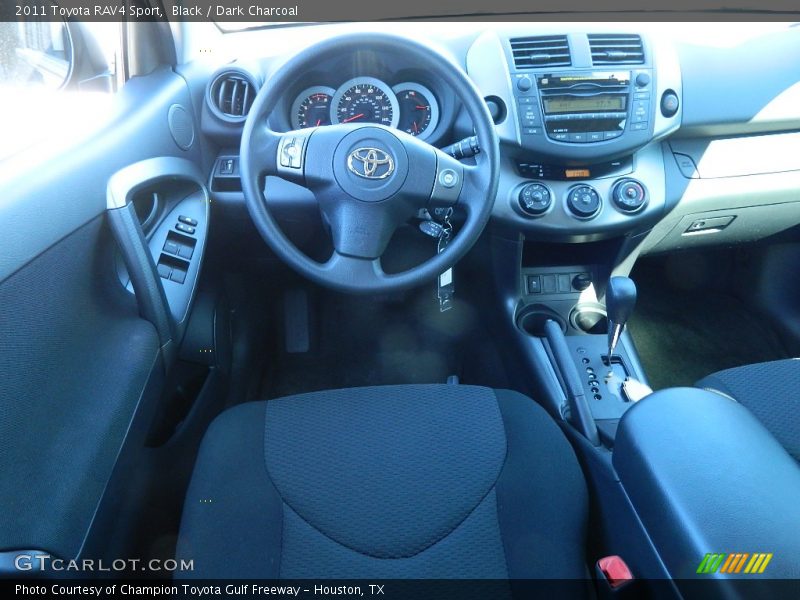 Black / Dark Charcoal 2011 Toyota RAV4 Sport