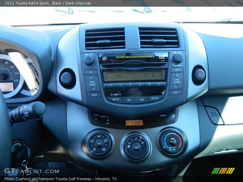 Controls of 2011 RAV4 Sport