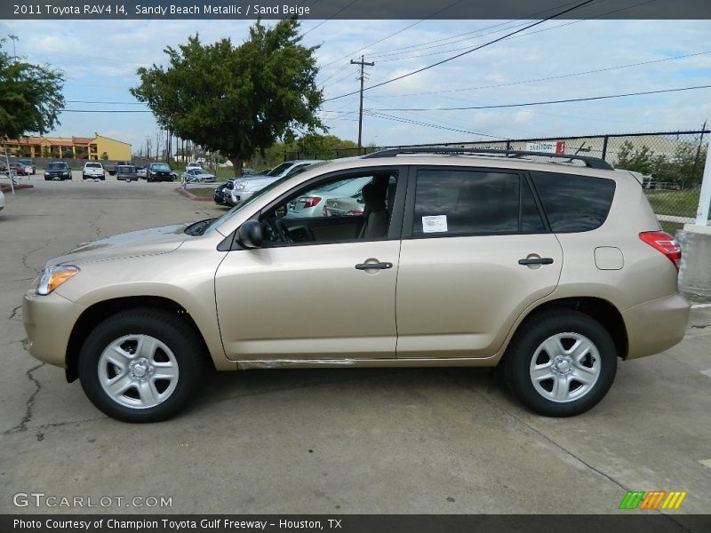 Sandy Beach Metallic / Sand Beige 2011 Toyota RAV4 I4