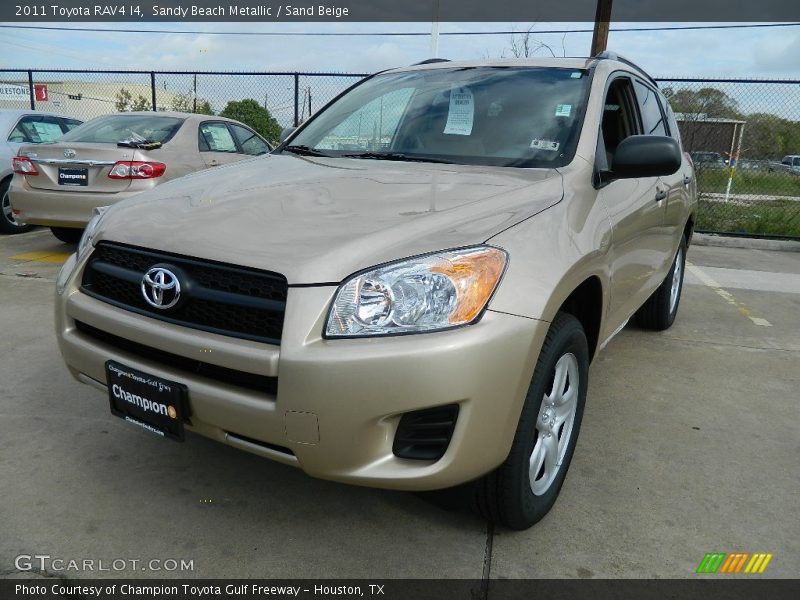 Sandy Beach Metallic / Sand Beige 2011 Toyota RAV4 I4