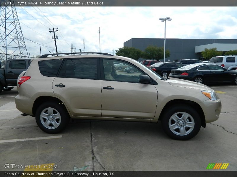 Sandy Beach Metallic / Sand Beige 2011 Toyota RAV4 I4