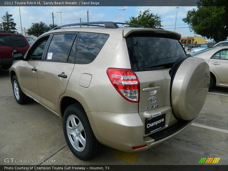 Sandy Beach Metallic / Sand Beige 2011 Toyota RAV4 I4