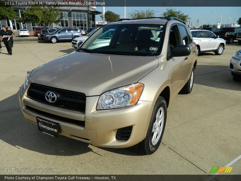 Sandy Beach Metallic / Sand Beige 2011 Toyota RAV4 I4