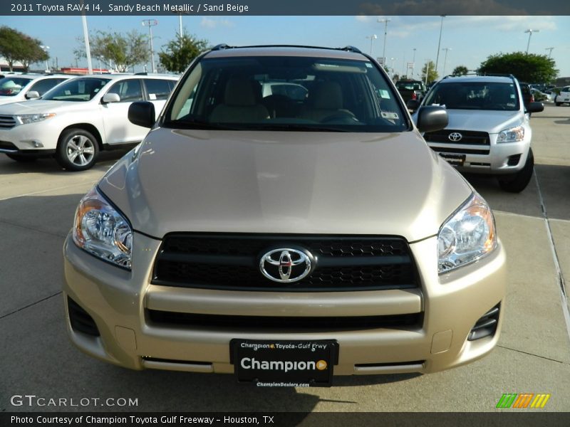 Sandy Beach Metallic / Sand Beige 2011 Toyota RAV4 I4