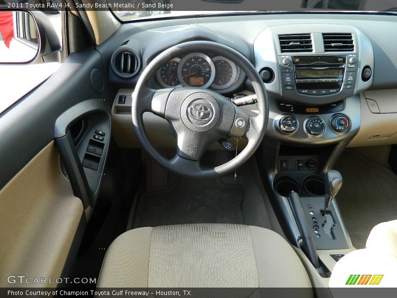 Sandy Beach Metallic / Sand Beige 2011 Toyota RAV4 I4