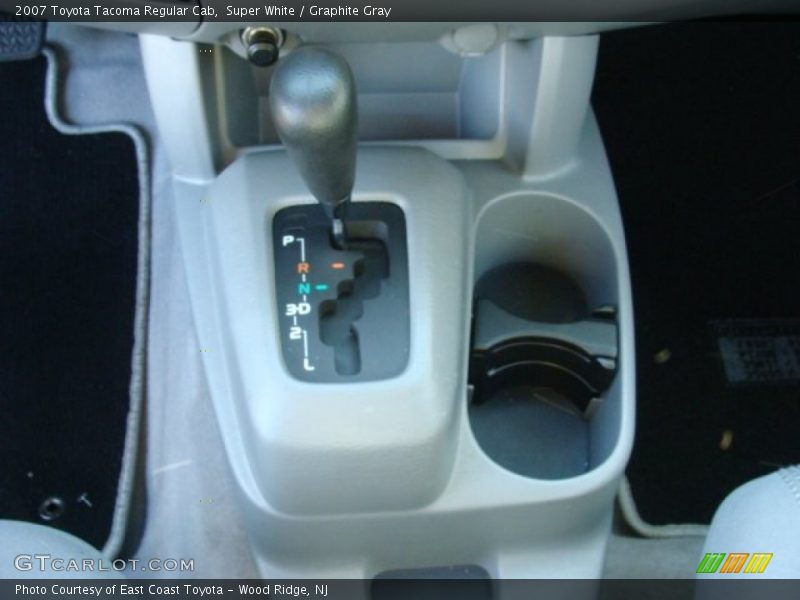 Super White / Graphite Gray 2007 Toyota Tacoma Regular Cab