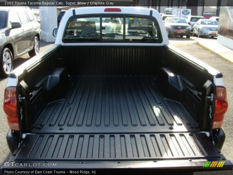 Super White / Graphite Gray 2007 Toyota Tacoma Regular Cab