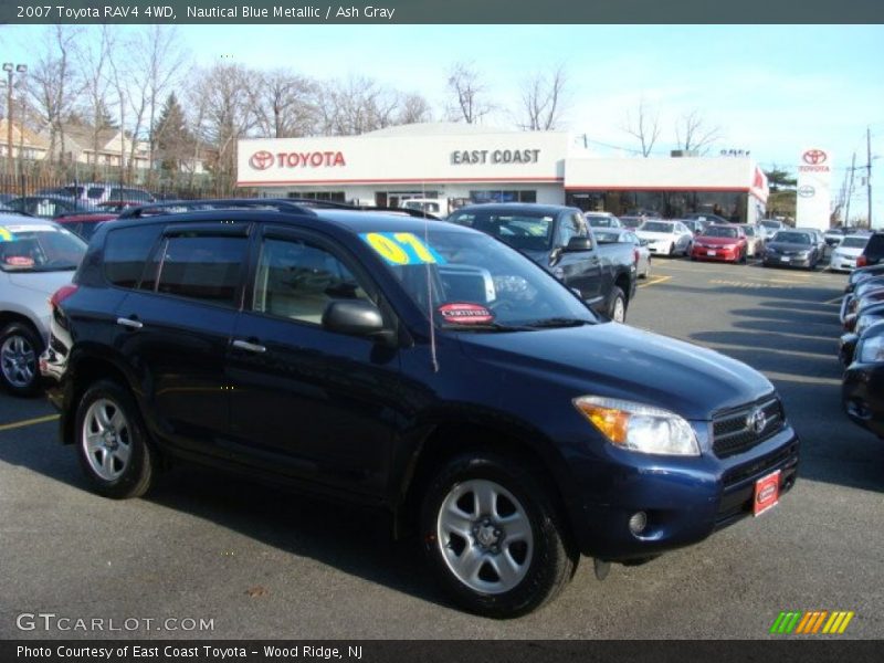 Nautical Blue Metallic / Ash Gray 2007 Toyota RAV4 4WD