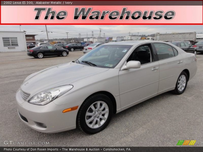 Alabaster Metallic / Ivory 2002 Lexus ES 300