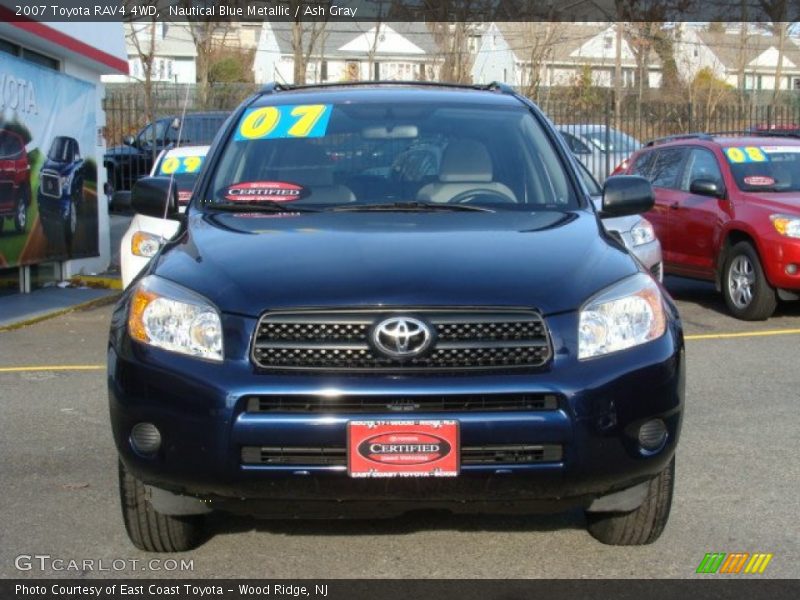 Nautical Blue Metallic / Ash Gray 2007 Toyota RAV4 4WD
