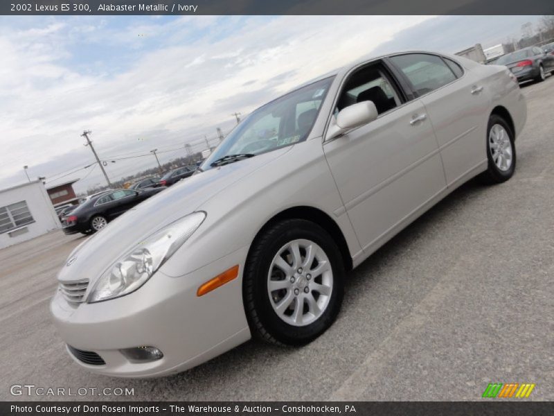 Alabaster Metallic / Ivory 2002 Lexus ES 300