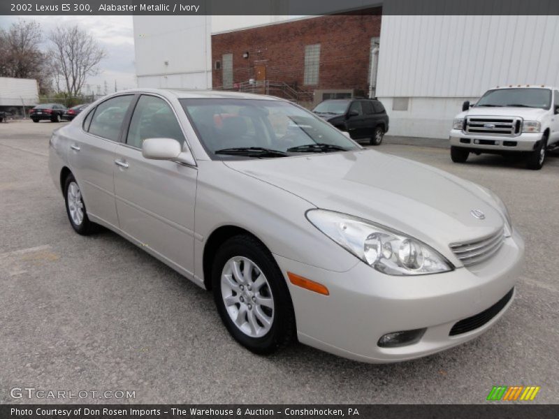 Alabaster Metallic / Ivory 2002 Lexus ES 300