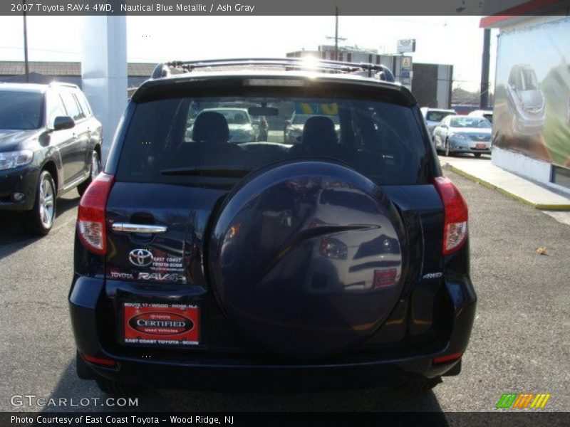 Nautical Blue Metallic / Ash Gray 2007 Toyota RAV4 4WD