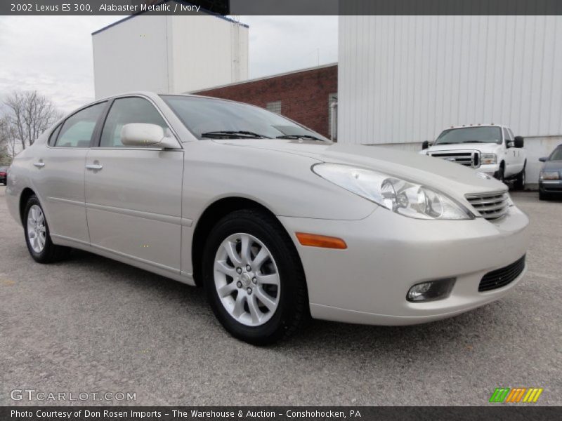 Alabaster Metallic / Ivory 2002 Lexus ES 300