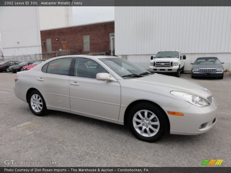 Alabaster Metallic / Ivory 2002 Lexus ES 300