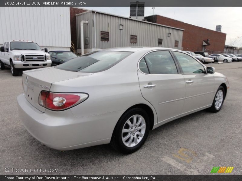 Alabaster Metallic / Ivory 2002 Lexus ES 300