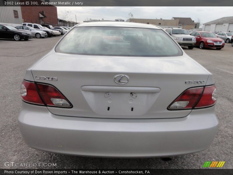 Alabaster Metallic / Ivory 2002 Lexus ES 300