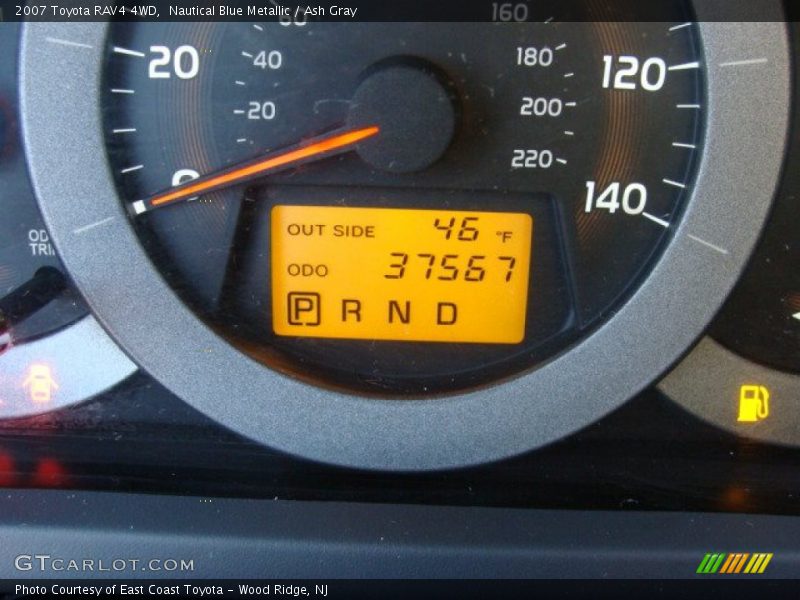 Nautical Blue Metallic / Ash Gray 2007 Toyota RAV4 4WD