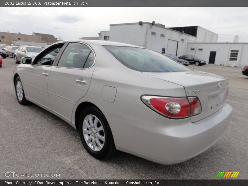 Alabaster Metallic / Ivory 2002 Lexus ES 300
