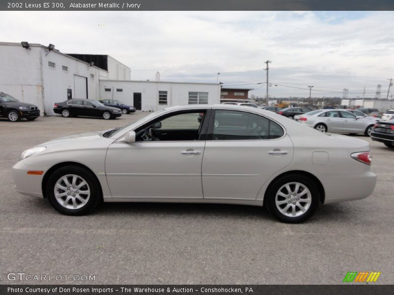 Alabaster Metallic / Ivory 2002 Lexus ES 300