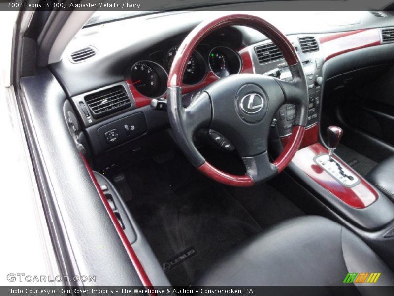 Alabaster Metallic / Ivory 2002 Lexus ES 300