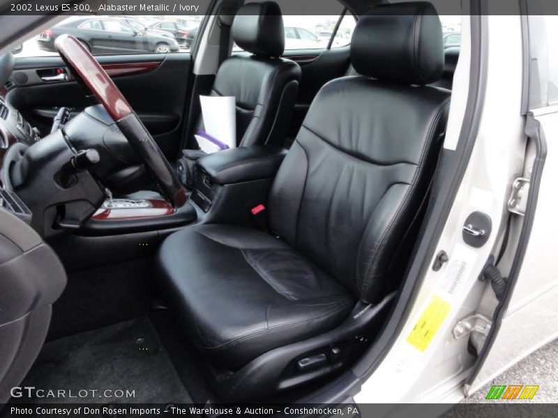 Alabaster Metallic / Ivory 2002 Lexus ES 300