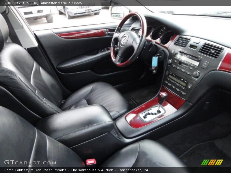 Alabaster Metallic / Ivory 2002 Lexus ES 300