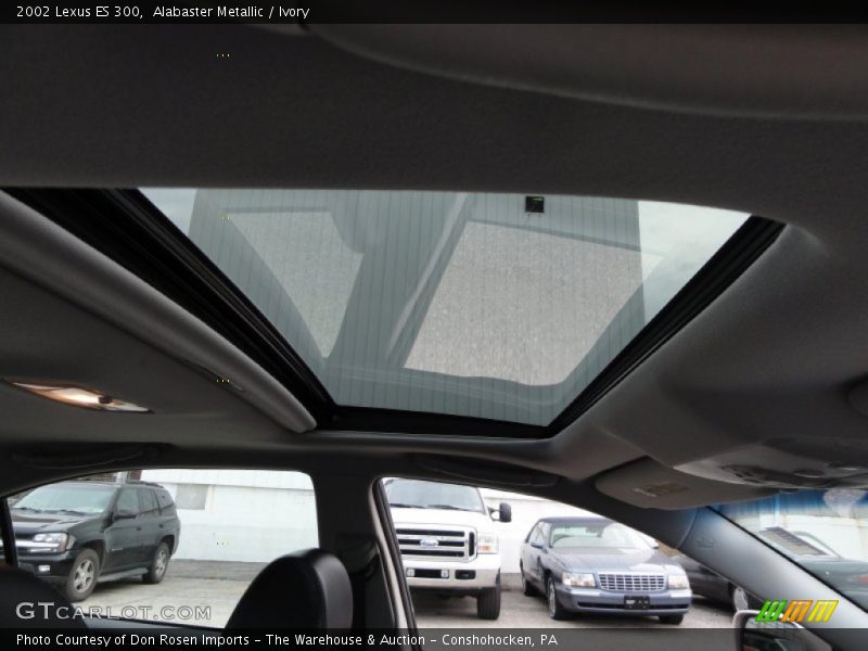 Alabaster Metallic / Ivory 2002 Lexus ES 300