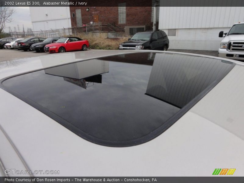 Alabaster Metallic / Ivory 2002 Lexus ES 300