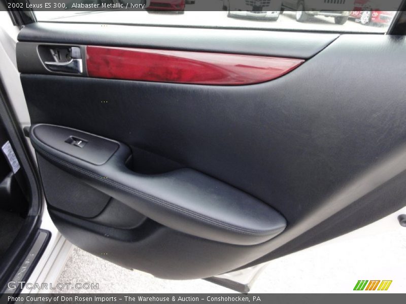 Alabaster Metallic / Ivory 2002 Lexus ES 300