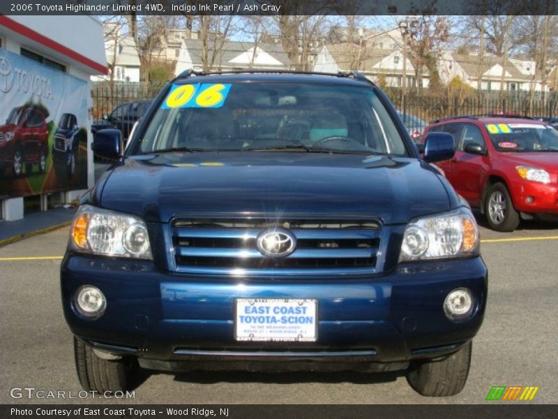 Indigo Ink Pearl / Ash Gray 2006 Toyota Highlander Limited 4WD