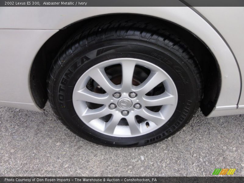 Alabaster Metallic / Ivory 2002 Lexus ES 300