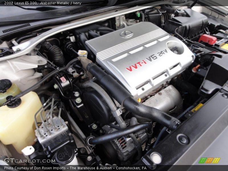 Alabaster Metallic / Ivory 2002 Lexus ES 300
