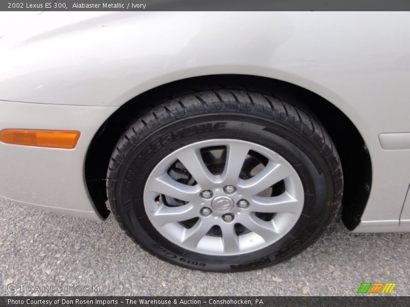 Alabaster Metallic / Ivory 2002 Lexus ES 300