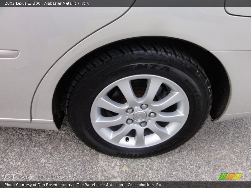 Alabaster Metallic / Ivory 2002 Lexus ES 300