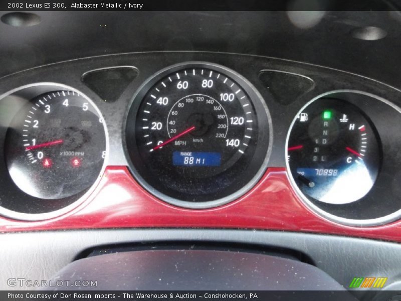 Alabaster Metallic / Ivory 2002 Lexus ES 300