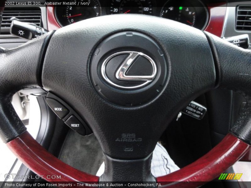 Alabaster Metallic / Ivory 2002 Lexus ES 300